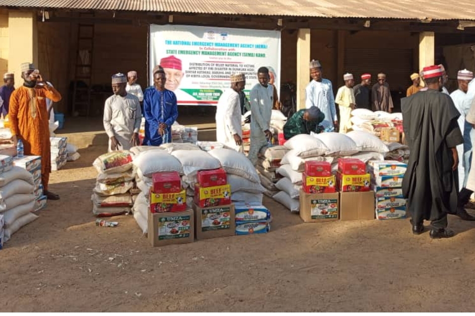 357 Fire Victims in Kano Receive Lifeline from NEMA, Humanitarians affairs Screenshot 20251026 224821